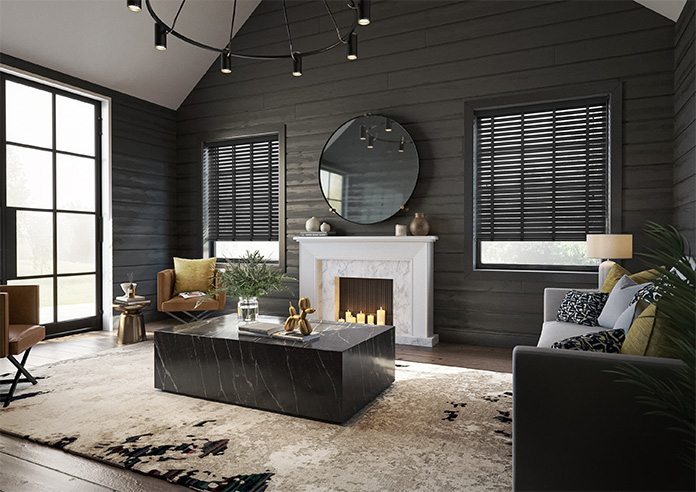 Ecowood Deluxe, True Black Satin - Venetian Blind - Image 7